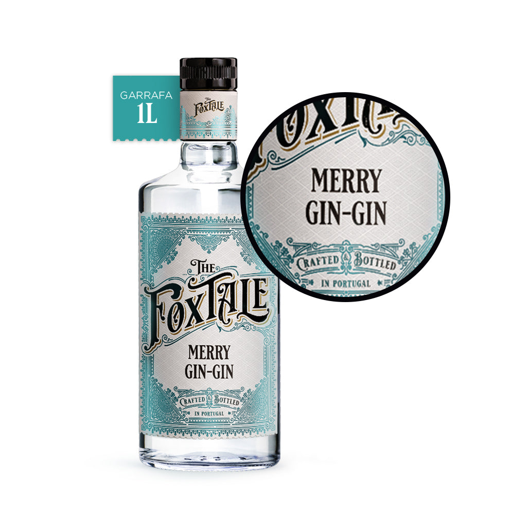 Your FoxTale Dry Gin 1L (Personalized Label)