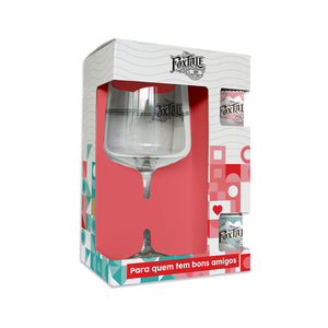 Case w/ Miniature The FoxTale Gin 5cl + Miniature The FoxTale Pink Gin 5cl + Glass The FoxTale Gin